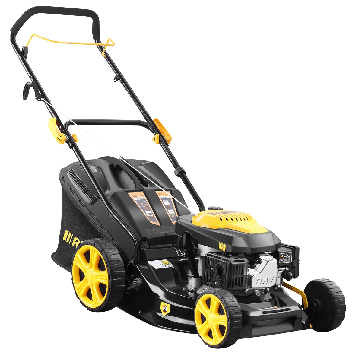 Riwall PRO RPM 4735 P - multifunkn travn sekaka 3v1 bez pojezdu