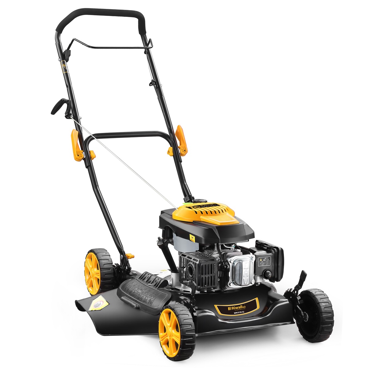 Riwall PRO RPM 5135 SD - travn sekaka 2v1 s bonm vhozem a mulovnm bez pojezdu