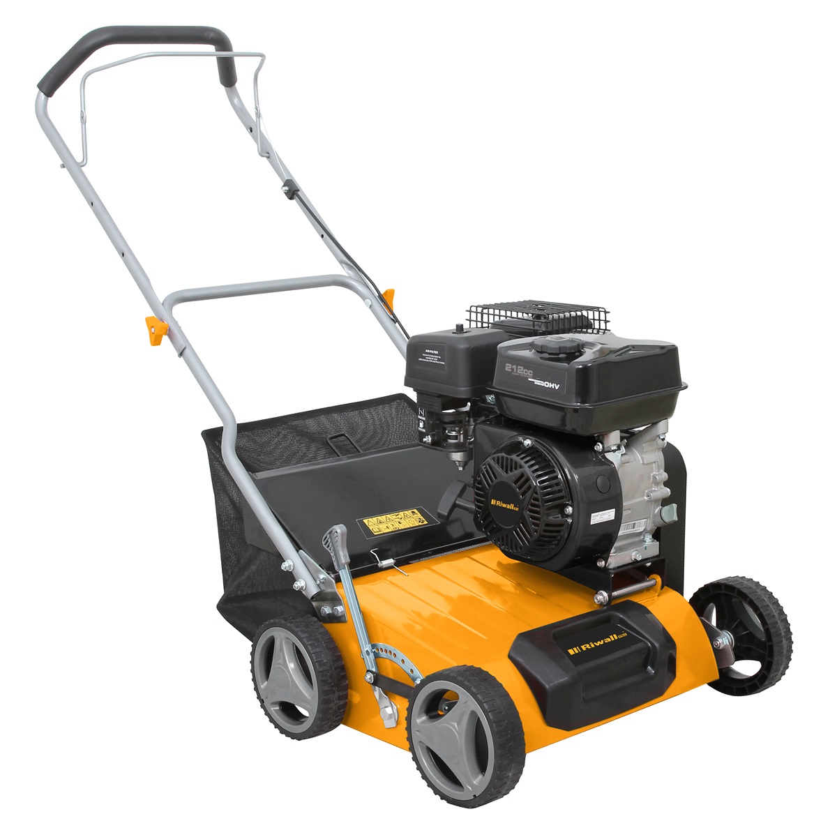 Riwall PRO RPV 4058 - travn vertikuttor/provzduova s benzinovm motorem 40 cm