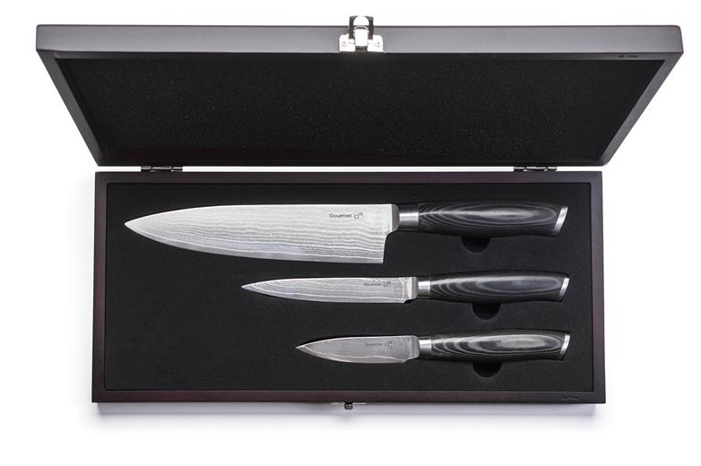 Sada no G21 Gourmet Damascus small box 3 ks