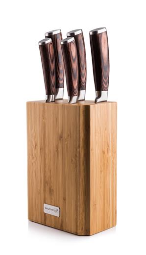 Sada no G21 Gourmet Nature 5 ks + bambusov blok