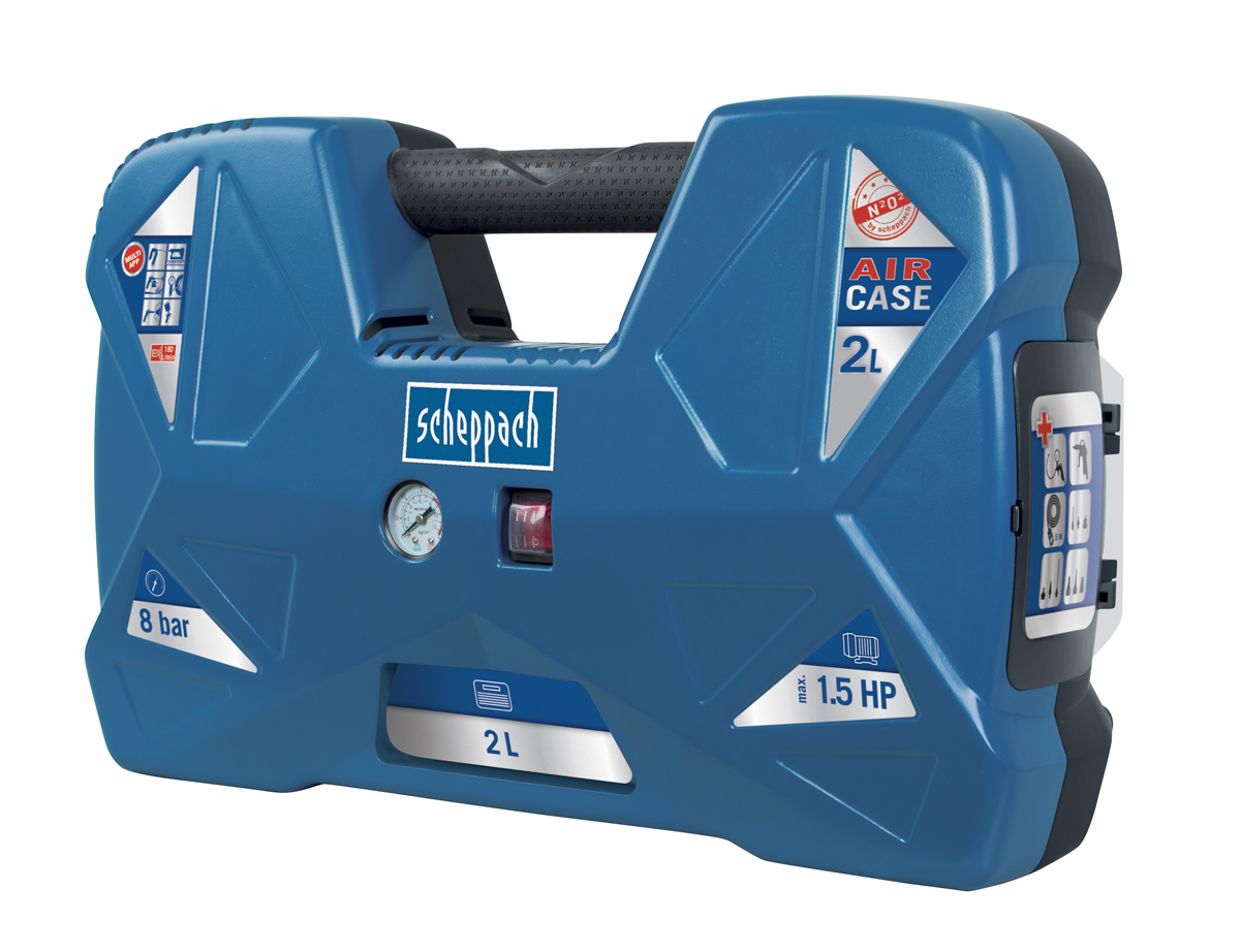 Scheppach Aircase - bezolejov kompresor