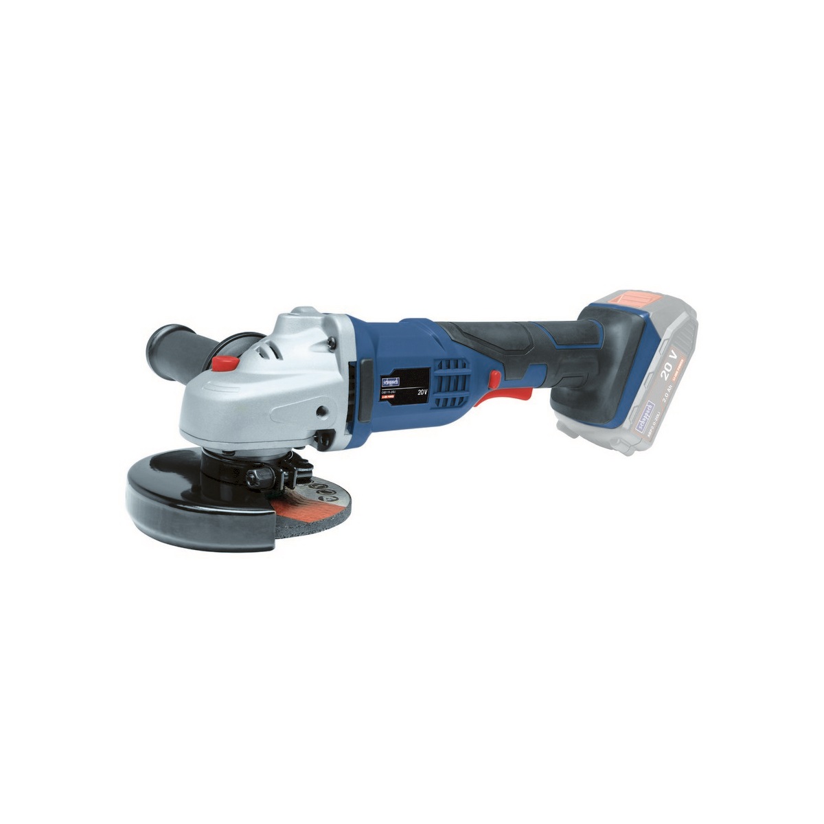 Scheppach CAD115-20Li - aku 20 V hlov bruska 115 mm