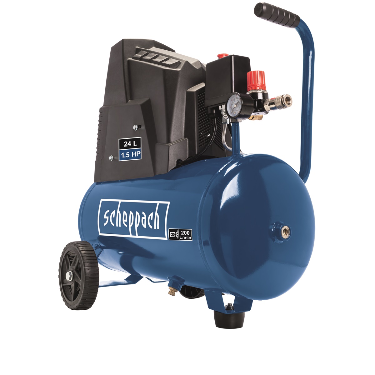 Scheppach HC 30 OX - bezolejov kompresor 24 l