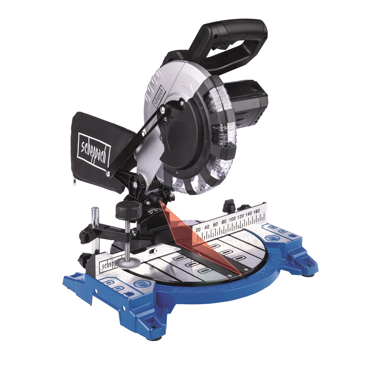Scheppach HM 210 L - pokosov pila s laserem