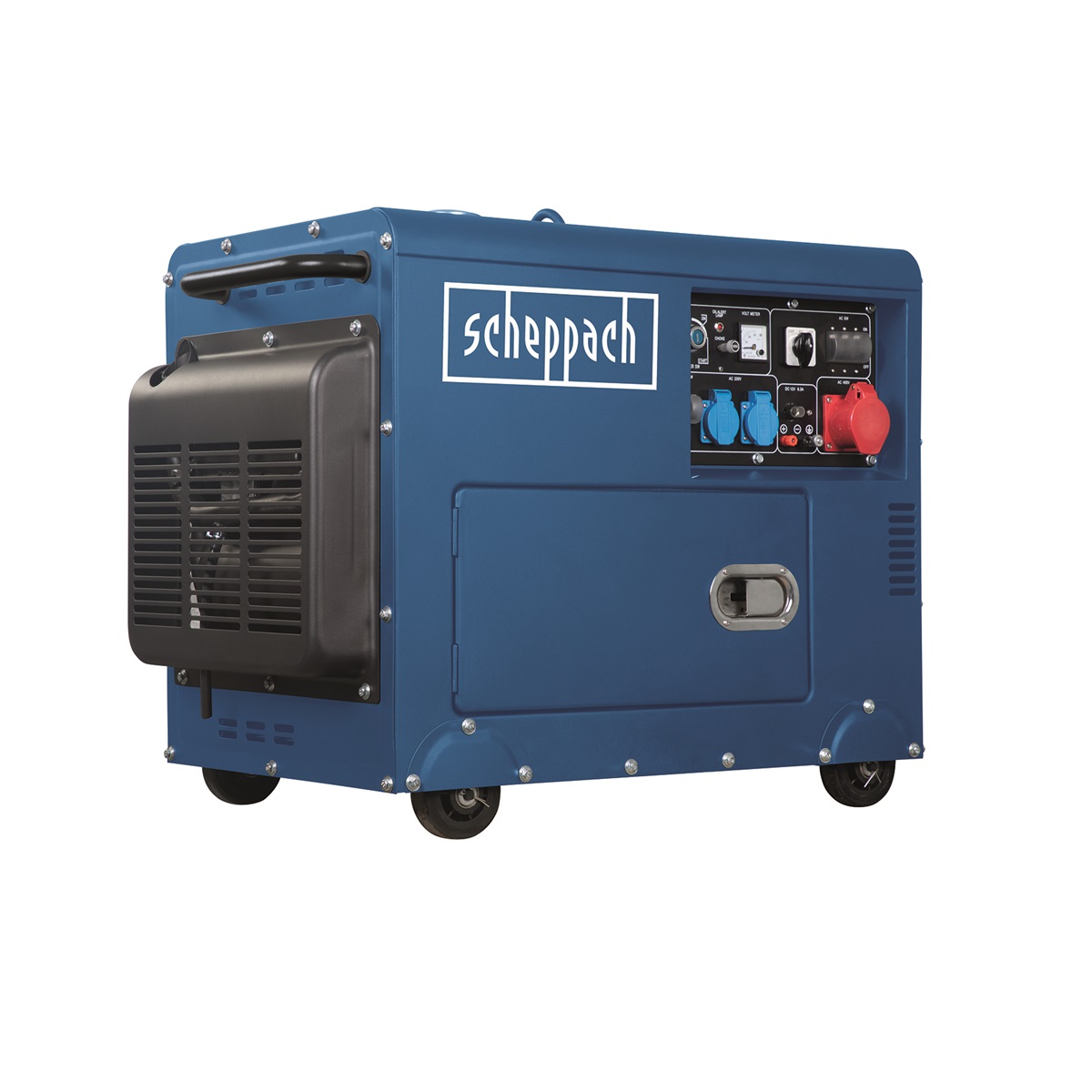 Scheppach SG 5200 D - Dieselov elektrocentrla 5 000 W s regulac AVR