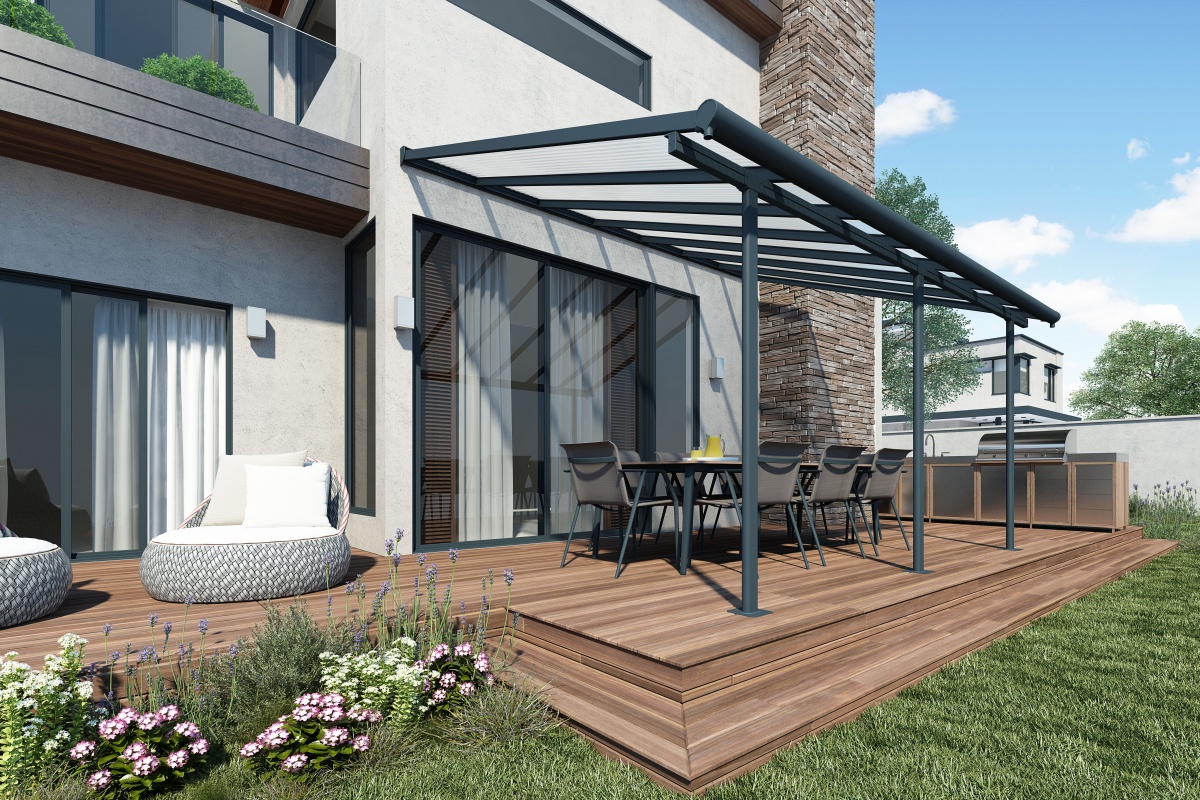 Sierra 4200 ed 3 x 4,25 - hlinkov (montovan) pergola