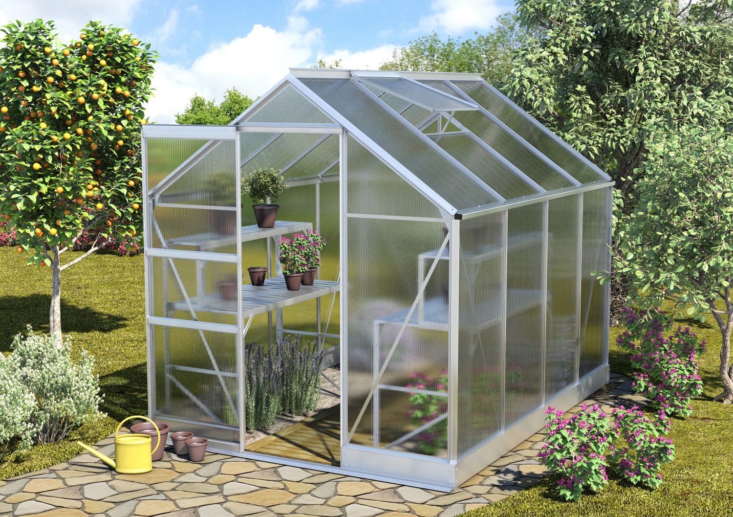 sklenk VITAVIA APOLLO 5000 PC 4 mm stbrn