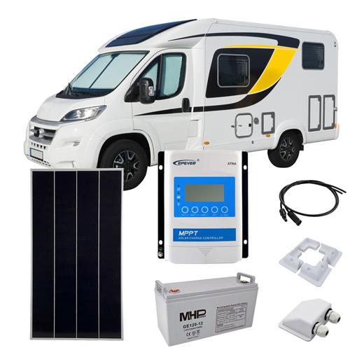 Solrn set Karavan 180 MPPT 120Ah baterie