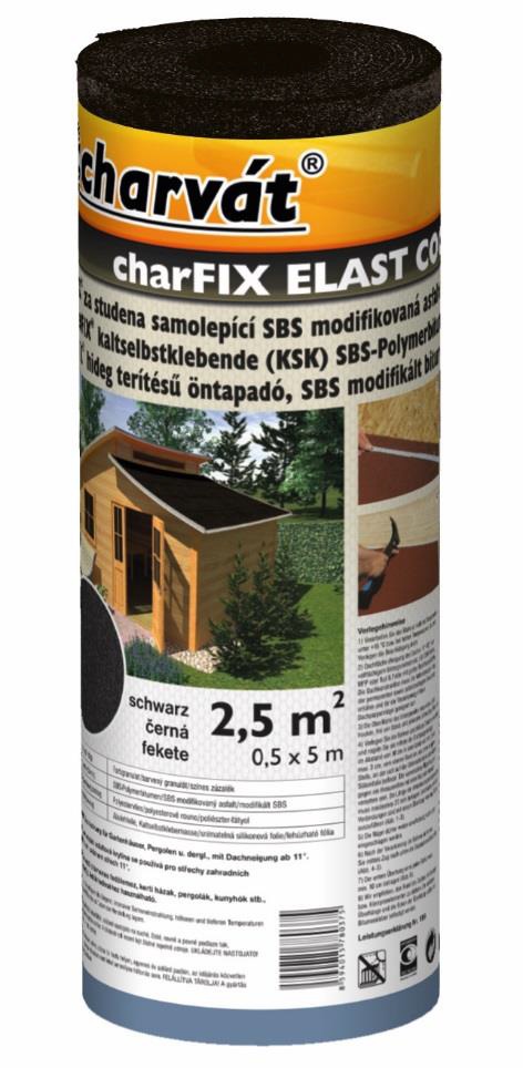 sten bitumenov krytina ERN 0,5x5 m
