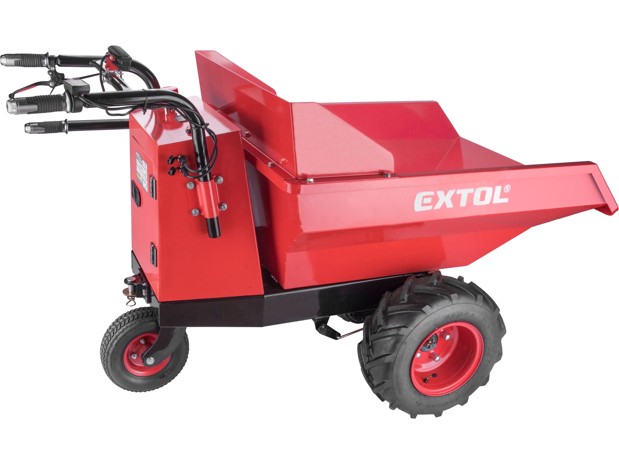 AKU transportr s pojezdem EXTOL PREMIUM, 54V Li-ion, 15Ah