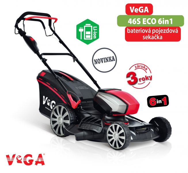 VeGA 46S ECO 6in1 - aku sekaka s pojezdem 40 V