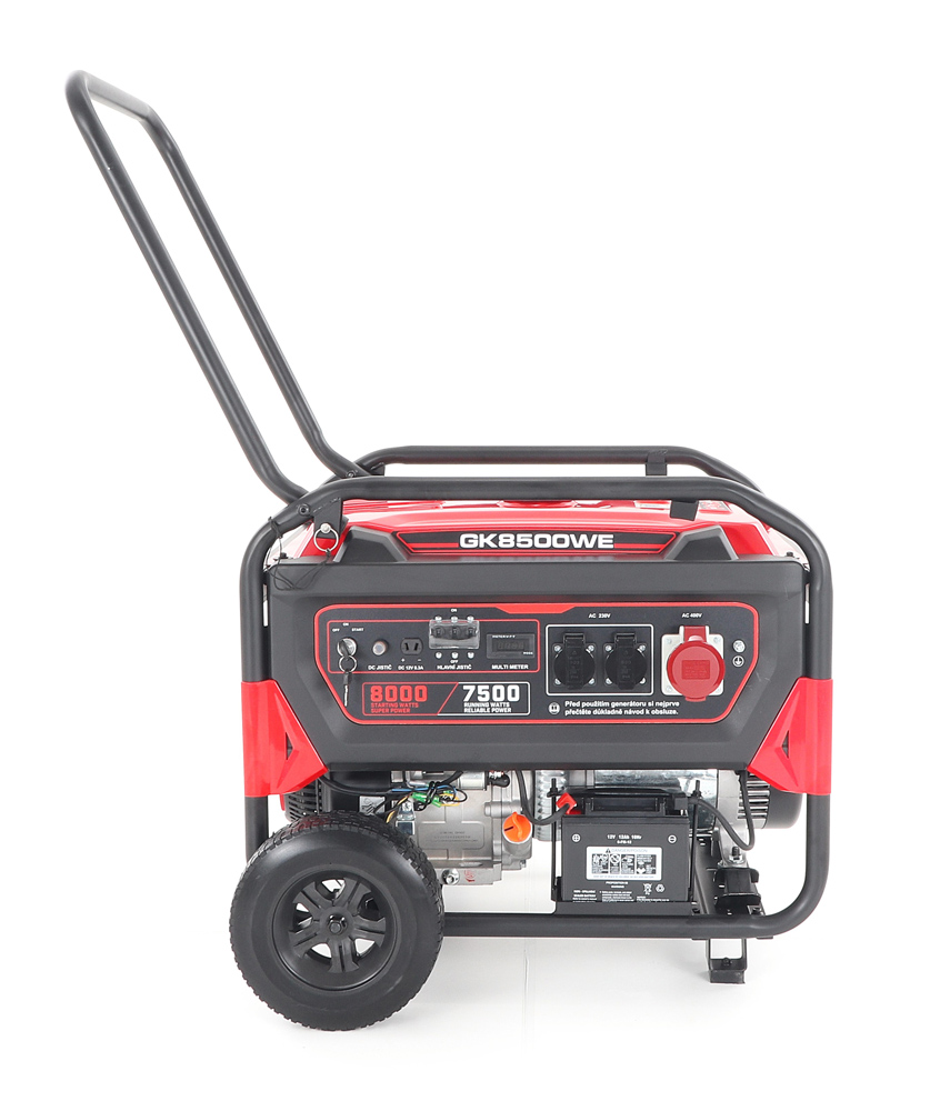 VeGA GK8500WEP - benznov elektrocentrla s elektrostartem