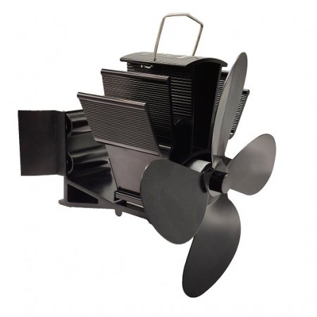 Ventiltor na kouovod FLAMINGO tylopatkov magnetick, ern