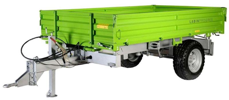 Vleka - tstrann sklp TPS PV 3000 - hydraulick brzda