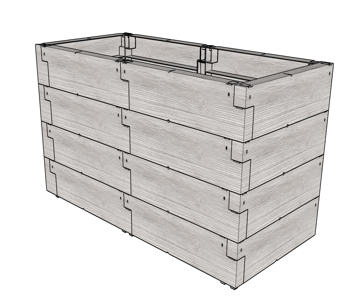 vyven zhon JUWEL TIMBER 4ER-SET