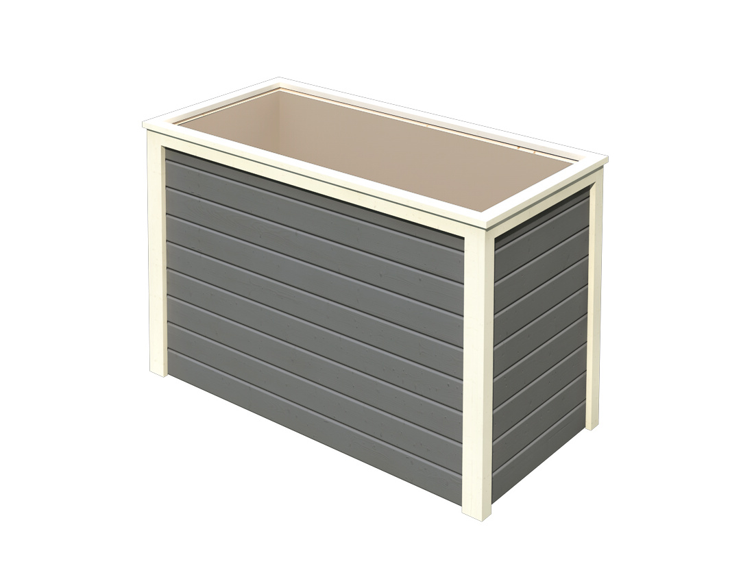 vyven zhon KARIBU HOCHBEET 191 (64565) terragrau