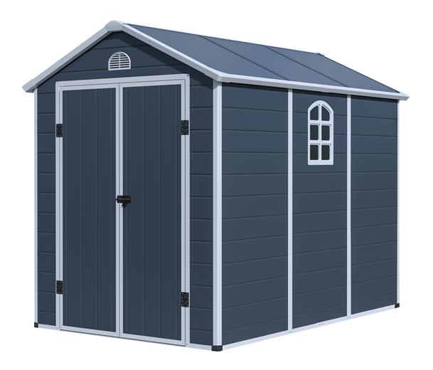 Zahradn domek G21 Boston 523 - 188 x 278 cm, plastov, ed