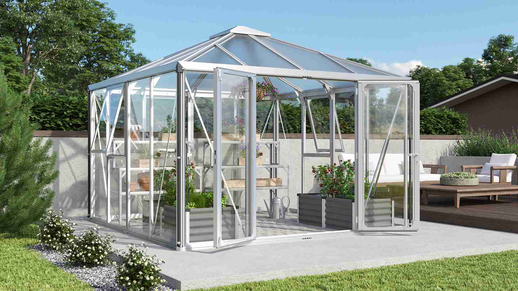 zahradn sklenk VITAVIA FORTUNA stbrn