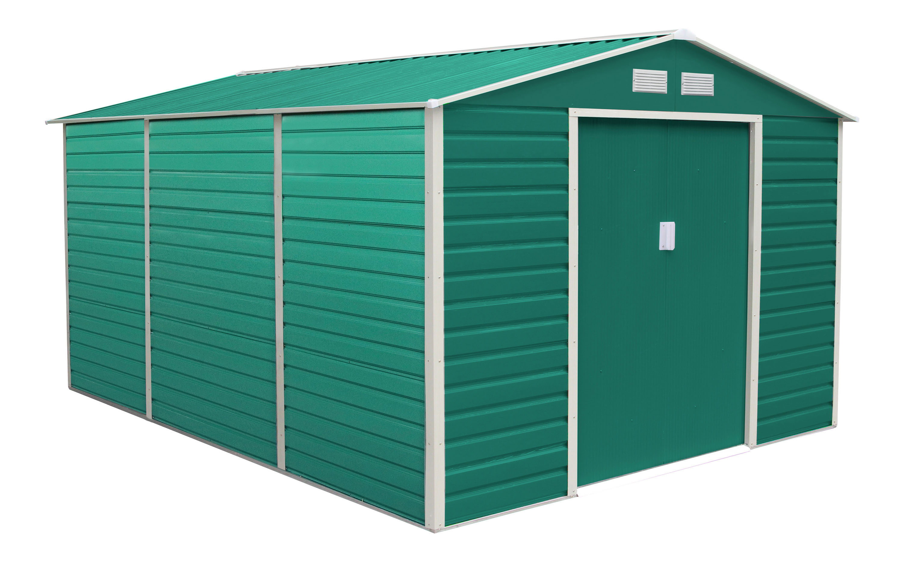 Zahradn domek G21 GAH 1300 - 340 x 382 cm, zelen