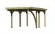 carport KARIBU CLASSIC 1B 61950 ocelov sten panely 1