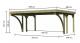 carport KARIBU CLASSIC 1C 61959 2