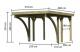 carport KARIBU CLASSIC 1C 61966 ocelov sten panely 2