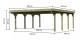 carport KARIBU CLASSIC 2A 61975 ocelov sten plechy 2