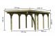 carport KARIBU CLASSIC 2B 61953 2