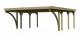 carport KARIBU CLASSIC 2C 61977 ocelov sten plechy 1