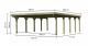 carport KARIBU CLASSIC 3A 61963 2