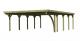 carport KARIBU CLASSIC 3B 61979 ocelov sten plechy 1