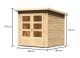 devn domek KARIBU STOCKACH 2 (77873) natur 1