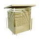 devn domek KARIBU KERKO 5 + pstavek 240 cm (9194) ed 5