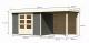 devn domek KARIBU ASKOLA 4 + pstavek 240 cm vetn zadn stny (9178) ed 1