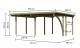 dvojit carport KARIBU ECO 1A 62037 2