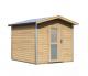 finsk sauna KARIBU BOSS 1 (86154) s pedsn natur 1