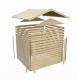 finsk sauna KARIBU BOSS 1 (87367) s pedsn natur 3