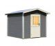 finsk sauna KARIBU BOSS 1 (87488) s pedsn terragrau 1