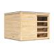 finsk sauna KARIBU CUBEN (80796) s pedsn 1