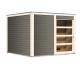 finsk sauna KARIBU CUBEN (81132) tm. ed s pedsn 1