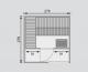 finsk sauna KARIBU CUBEN (81132) tm. ed s pedsn 4