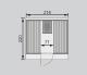 finsk sauna KARIBU FASSAUNA 1 (63447) 4