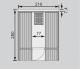 finsk sauna KARIBU FASSAUNA 2 (66851) 4
