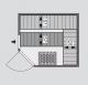 finsk sauna KARIBU HORNA (6196) 4