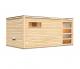 finsk sauna KARIBU HYGGE (86314) s pedsn 1