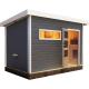 finsk sauna KARIBU SKROLLAN 2 (86292) tm. ed s pedsn 1