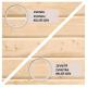 finsk sauna KARIBU TERNING 3B (92739) s pedsn natur 6