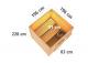 finsk sauna KARIBU TORGE (86172) natur 2
