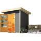 finsk sauna KARIBU TORGE (86187) tm. ed 1